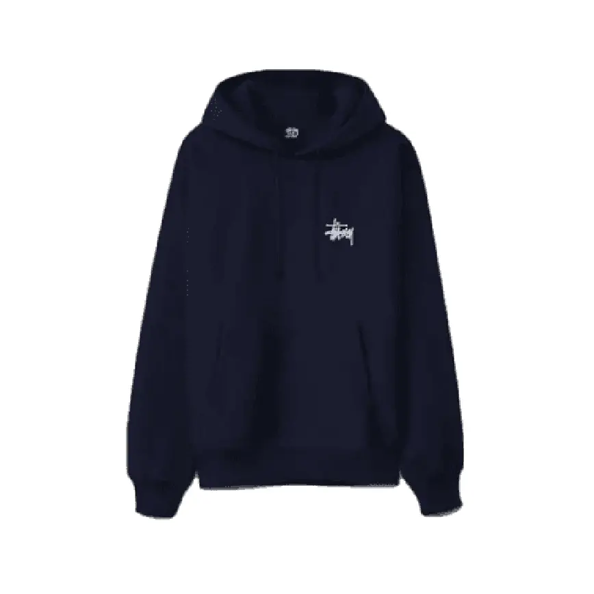Áo Basic Hoodie Stussy 'Navy' 1924762-NAVY