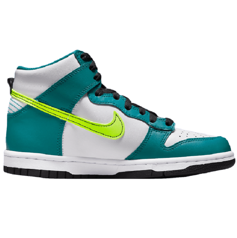 Giày Nike Dunk High Bright Spruce Volt GS DB2179-109