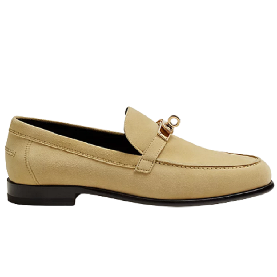 Giày Hermes Destin Loafer 'Beige Crin' H222080ZB5360