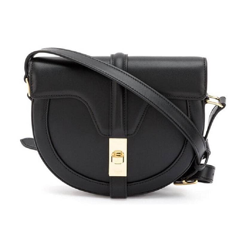 Túi Celine Small Basace 16 Bags In Satinated Calfskin 'Black' 188013BEY-38NO