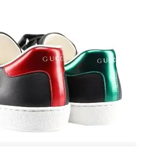 Alternative view of Giày Gucci Men's New Ace Strap Sneakers 548699-DOPE0-1061
