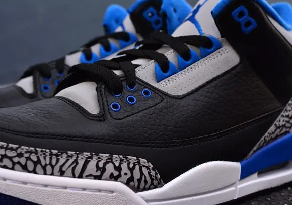 Giày Nike Air Jordan 3 Retro 'Sport Blue' 136064-007 - Ảnh 6