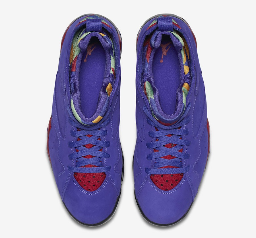 Giày Nike Air Jordan 7 Retro Low NRG 'Bright Concord' AR4422-407 - Ảnh 3