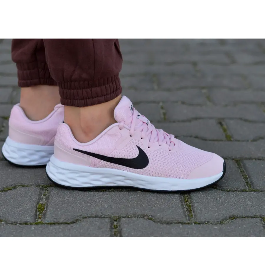Alternative view of Giày Nike Revolution 6 Gs 'Pink' DD1096-608