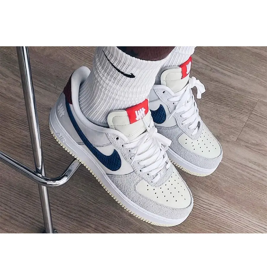 Alternative view of Giày Nike Undefeated x Air Force 1 Low '5 On It' DM8461-001