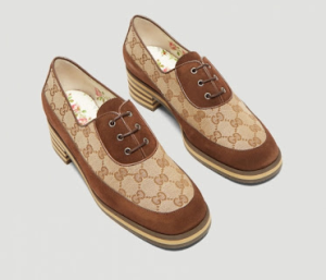 Alternative view of Giày Gucci GG Canvas Mid-Heel Shoes 498106-0G040-2283