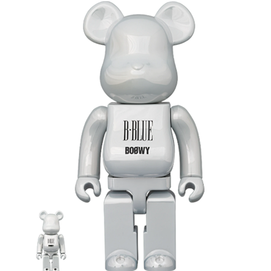 Mô Hình Bearbrick B-Blue Boowy 100% & 400% - Ảnh 3