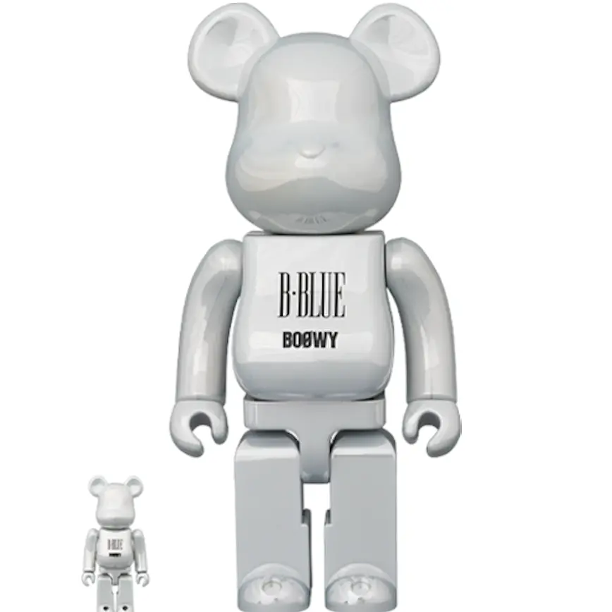 Mô Hình Bearbrick B-Blue Boowy 100% & 400% - Ảnh 3