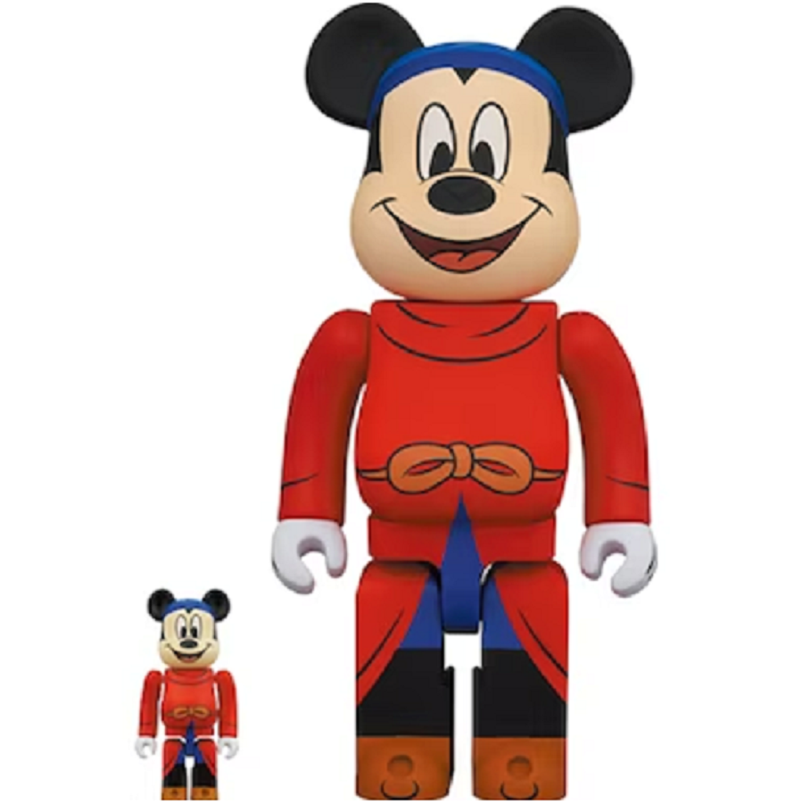 Mô Hình Bearbrick Fantasia Mickey 100% & 400%