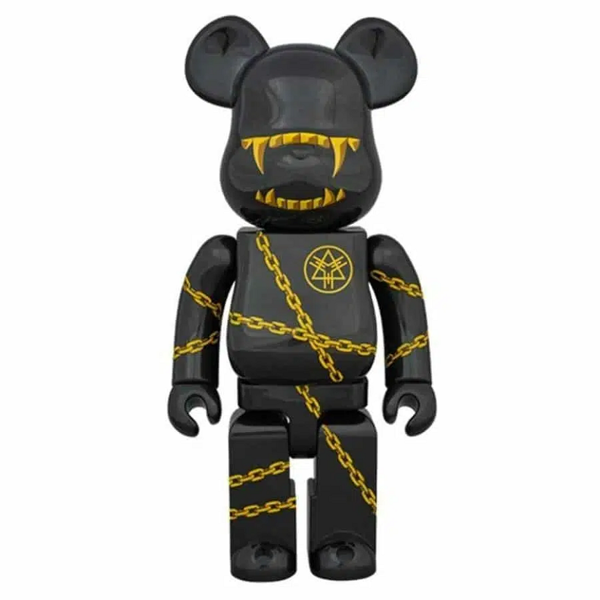 Mô Hình Bearbrick X Mishka X Long 400%