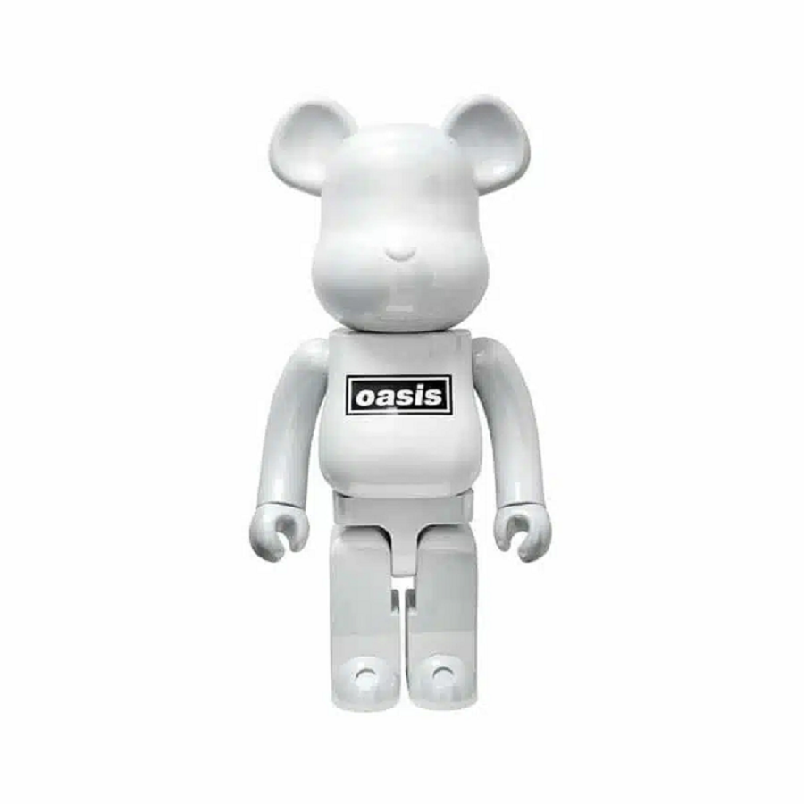 Mô Hình Bearbrick Oasis 100% & 400% White Crome - Ảnh 2