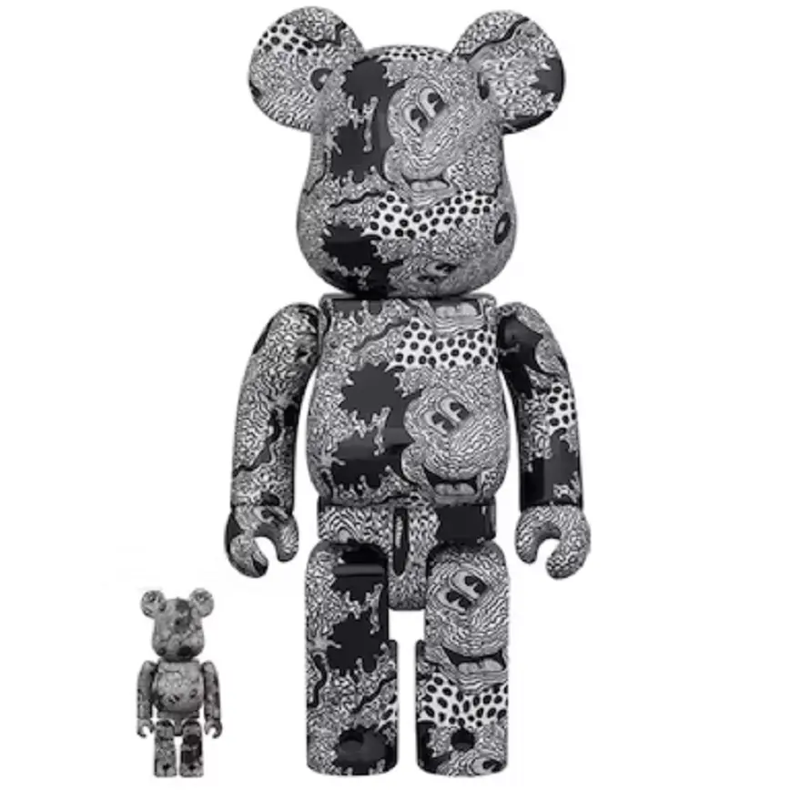 Mô Hình Bearbrick Mickey x Keith Haring 100% & 400%