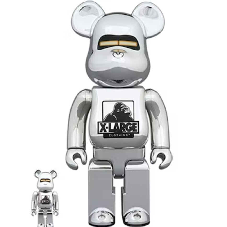 Mô Hình Bearbrick x Xlarge x Hajime Sorayama