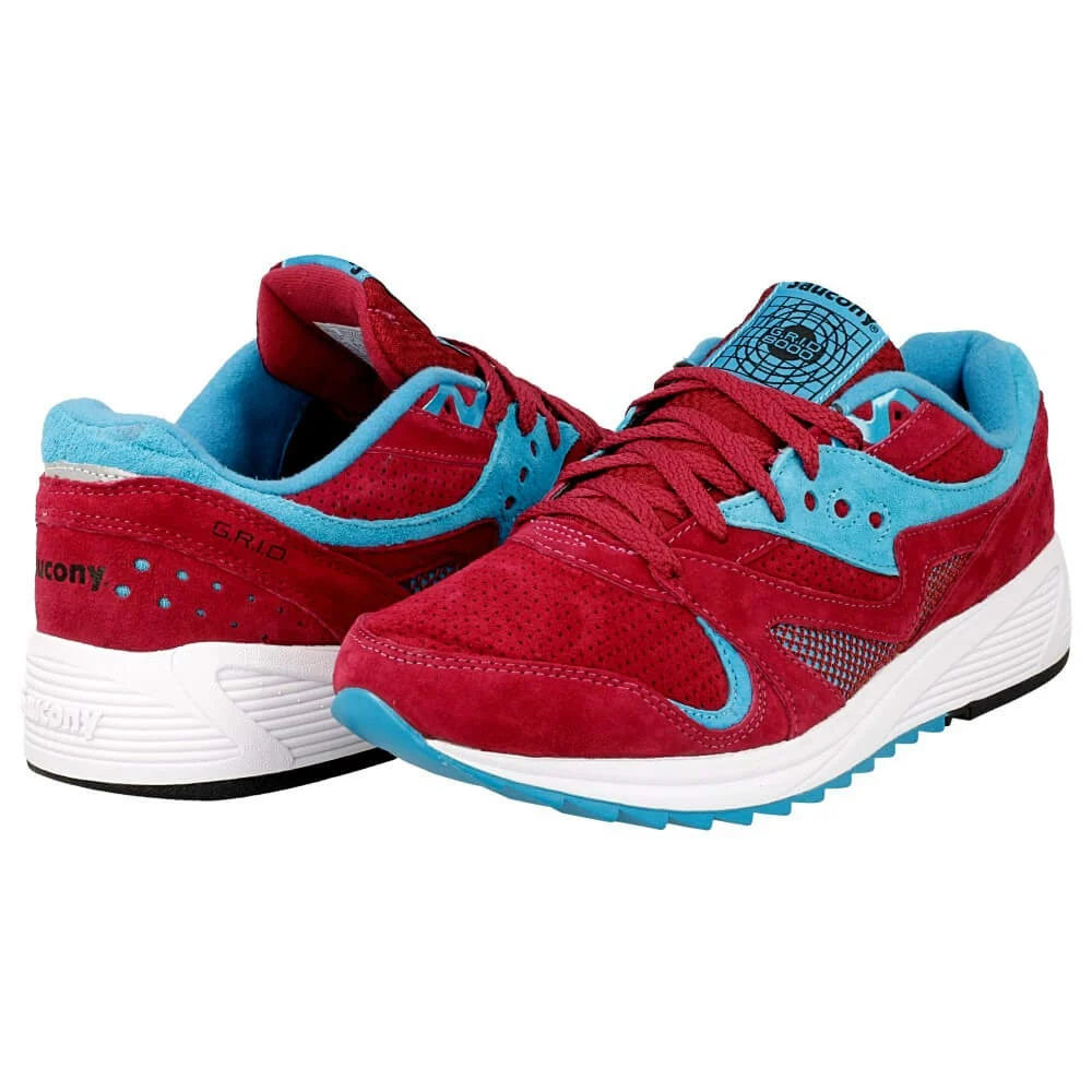 Giày Saucony Grid 8000 Merlot S70223-3 - Ảnh 3