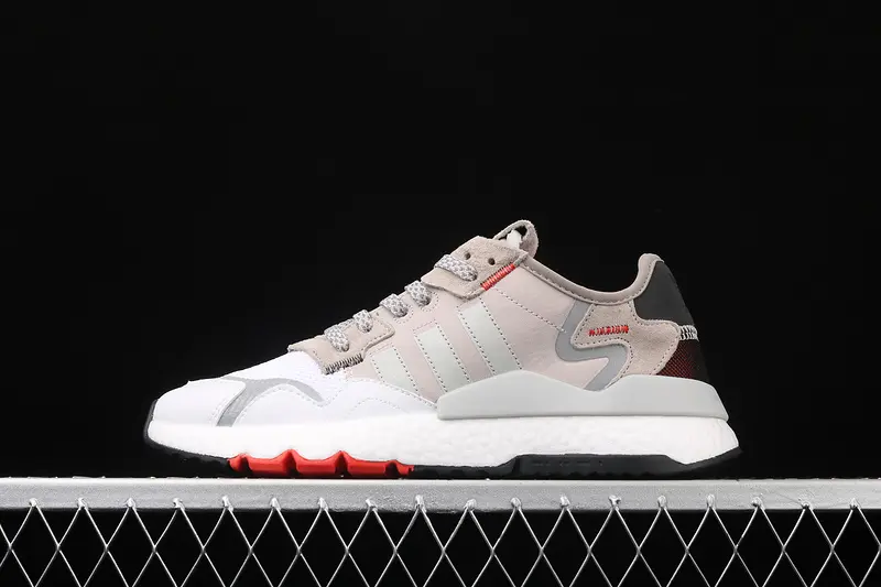 Giày Adidas Nite Jogger 'Metal Grey White' EF5409 - Ảnh 6