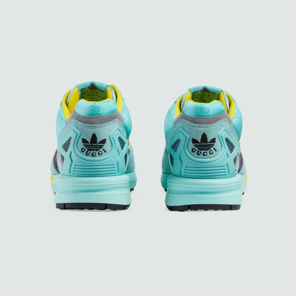 Giày Adidas X Gucci Zx8000 Sneaker 'Aquamarine Suede' 721936-AAA9L-4644 - Ảnh 5