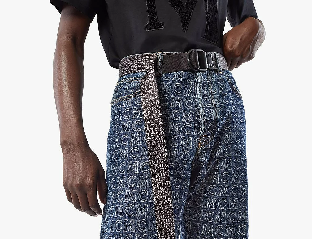 Thắt Lưng MCM Ring Webbing 1.5" MXBAAMM05BK001 - Ảnh 4