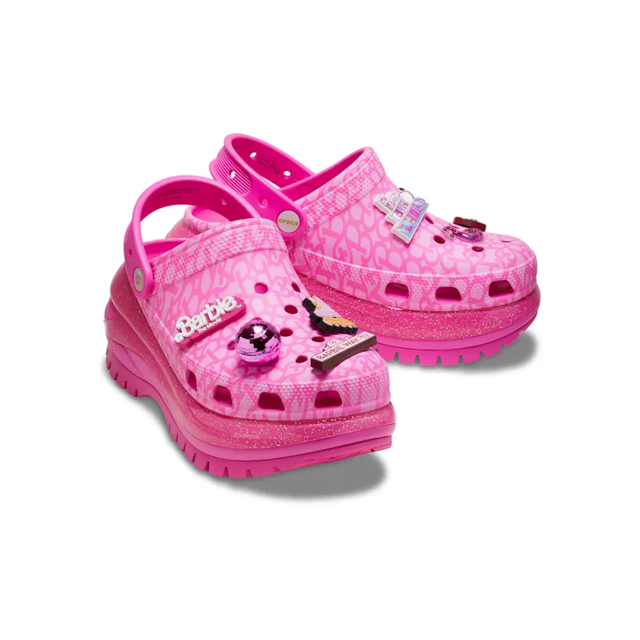 Alternative view of Dép Crocs Classic Mega Crush Clog 'Pink' 209244-6QQ