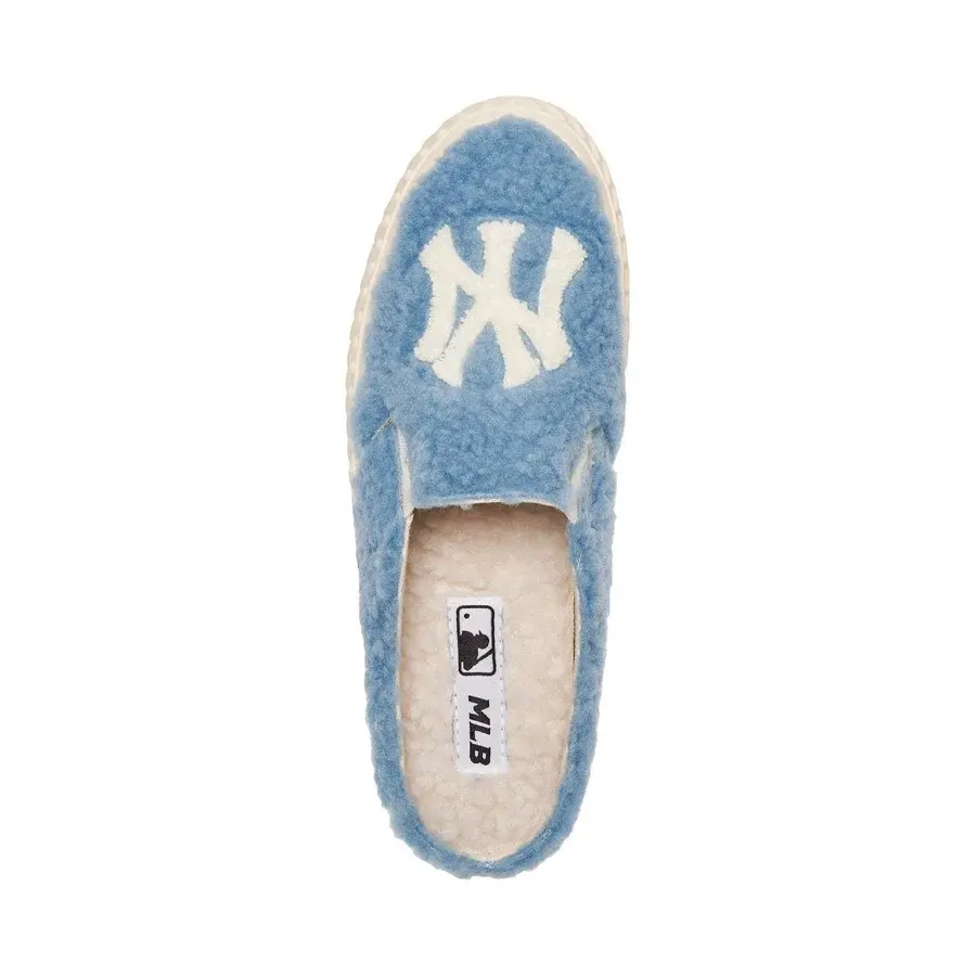 Giày MLB Mule Playball Fleece New York Yankees 3AMUUD216-50BLL - Ảnh 3
