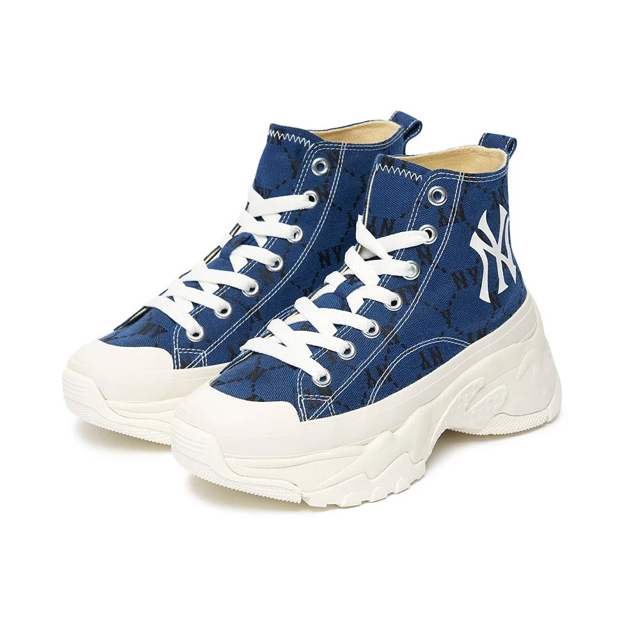 Giày MLB Chunky High Mono Jaquard New York Yankees 3ASHU311N-50BLD - Ảnh 3