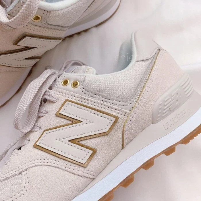 Giày New Balance Wmns 574 'Light Grey' WL574SOA - Ảnh 6