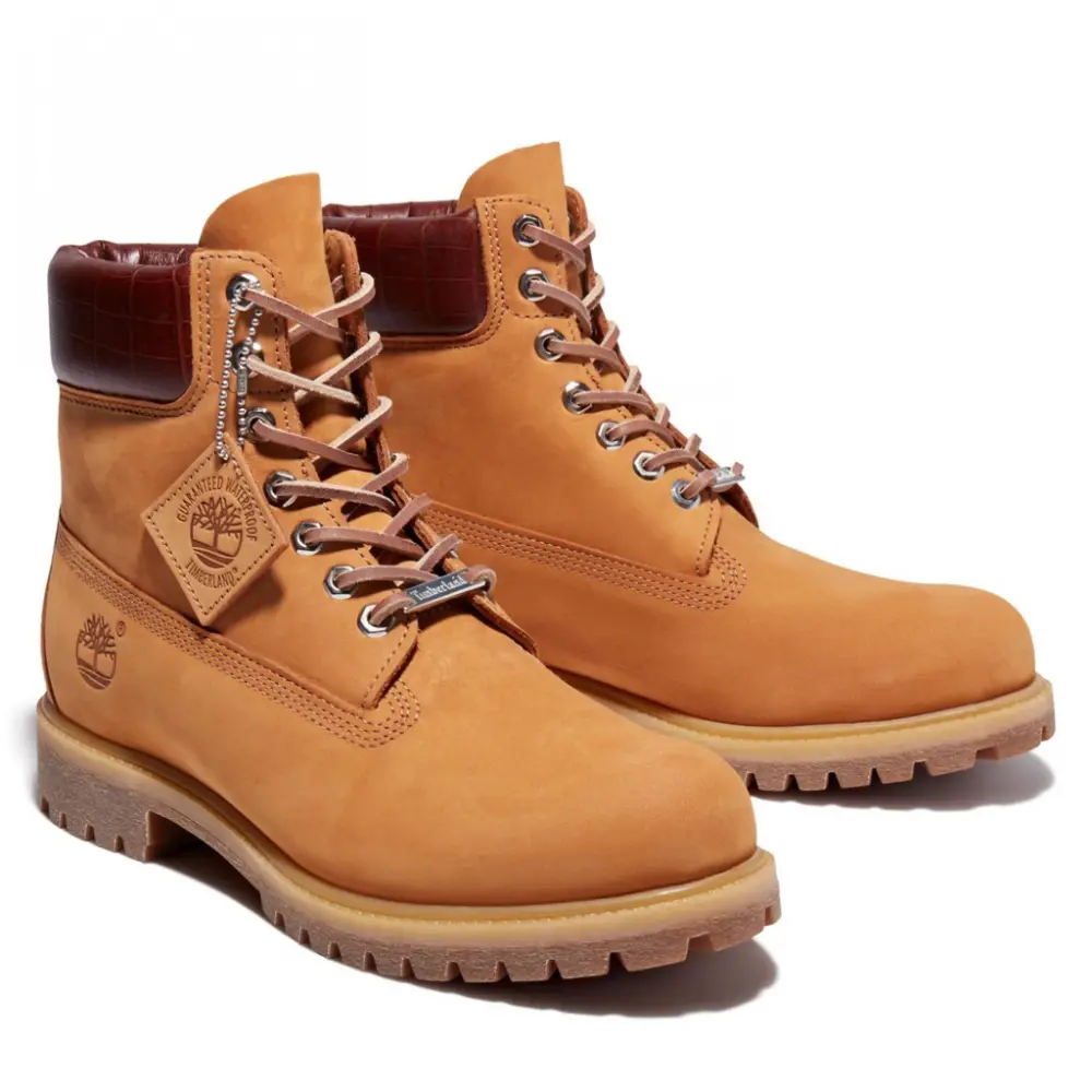 Alternative view of Giày Timberland Safari Crocodile 6-Inch Waterproof Boots Wheat Nubuck A2HHD231