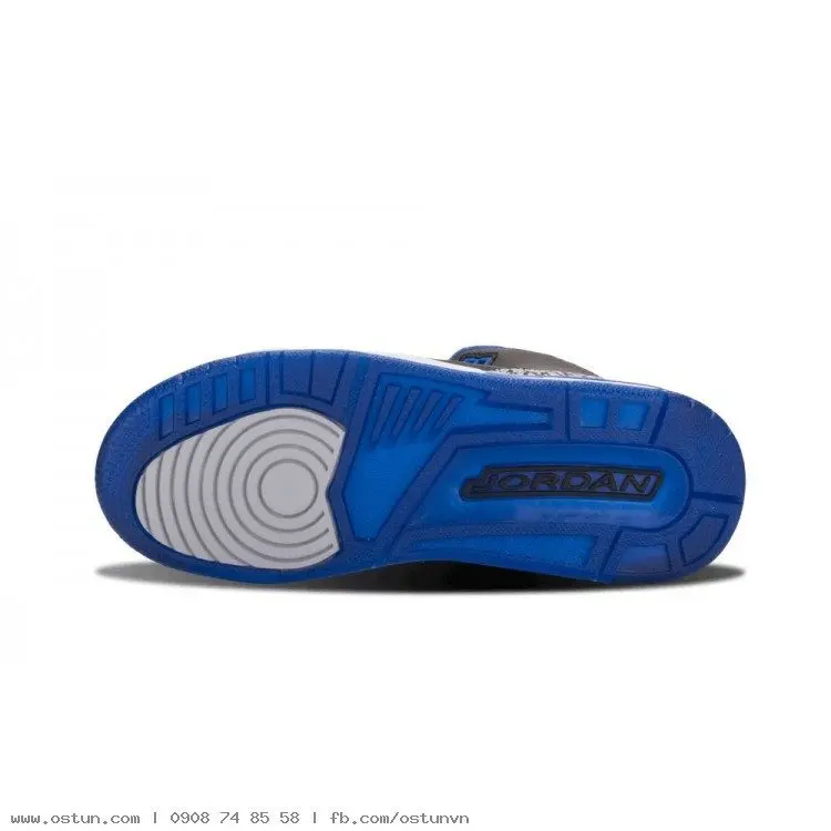 Giày Nike Air Jordan 3 Retro BG 'Sport Blue' 398614-007 - Ảnh 4