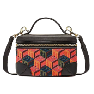 Túi MCM Rockstar Vanity Case in Cubic Monogram Jacquard MWRCSCK02MT001