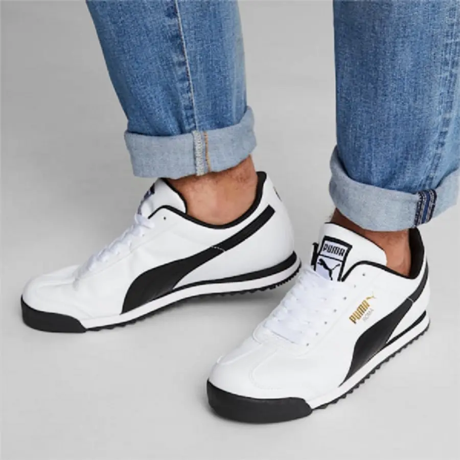 Alternative view of Giày Puma Roma Basic ‘White’ 353572-04