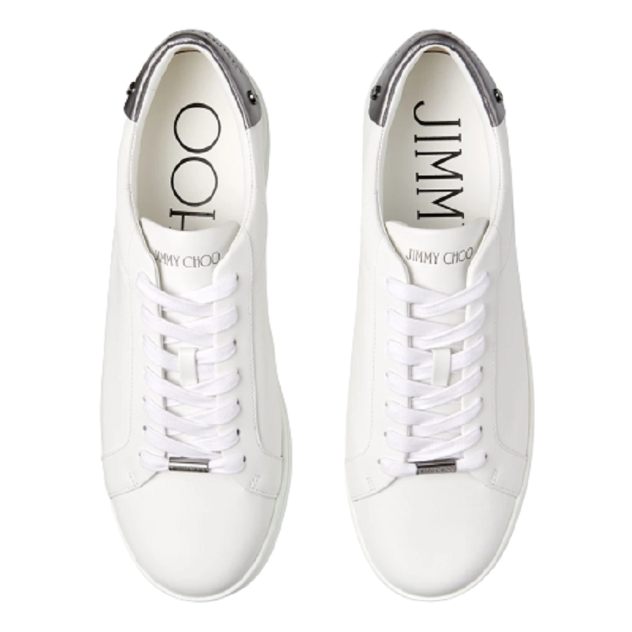 Giày Jimmy Choo Rome 'White' ROMEMAZA0C9235 - Ảnh 4