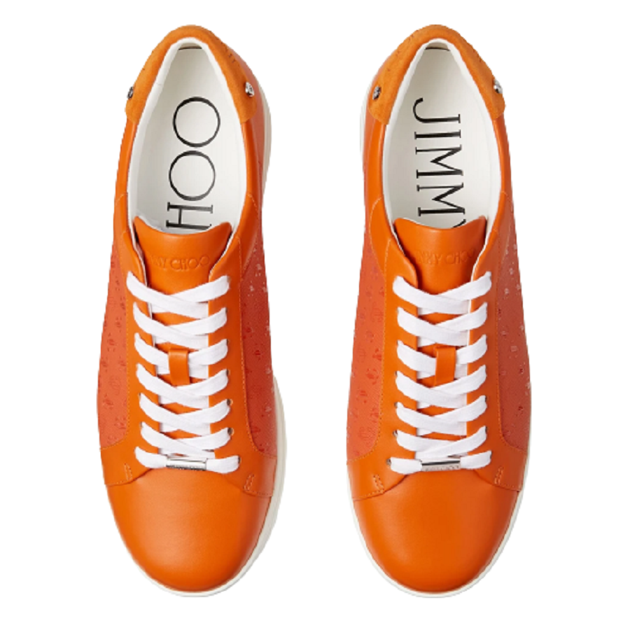 Giày Jimmy Choo Rome 'Orange' ROMEMJPC090790 - Ảnh 4