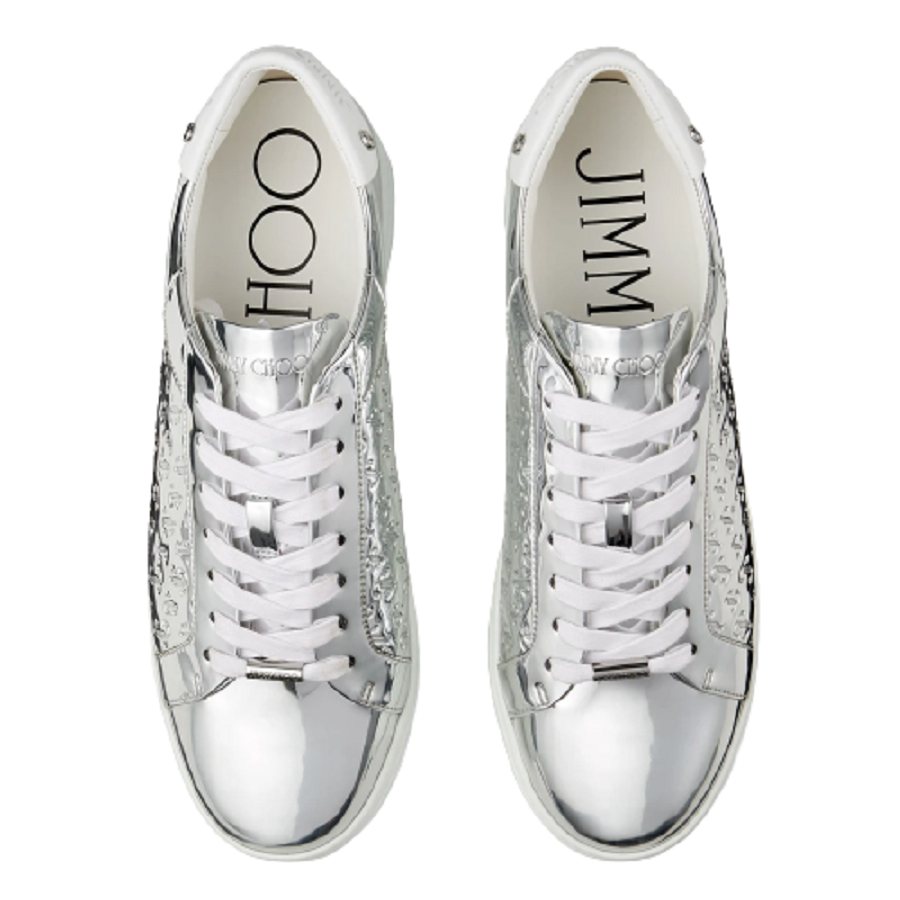 Giày Jimmy Choo Rome 'Silver' ROMEMXIJAA0905 - Ảnh 4