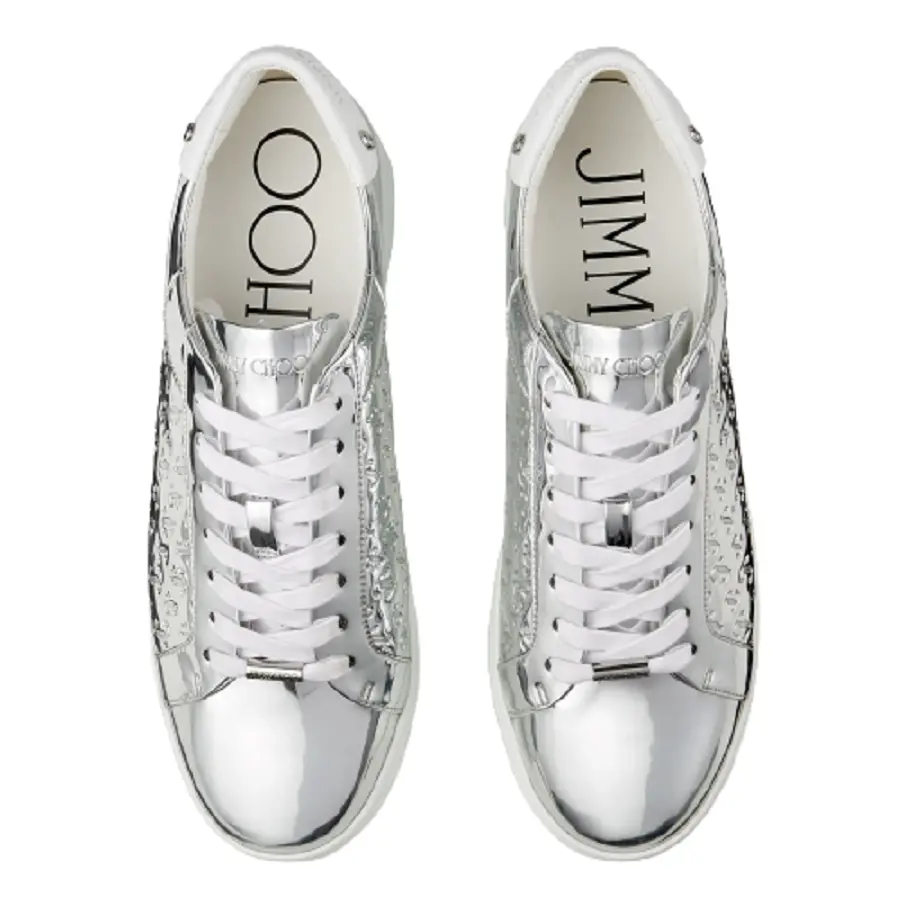 Giày Jimmy Choo Rome 'Silver' ROMEMXIJAA0905 - Ảnh 4