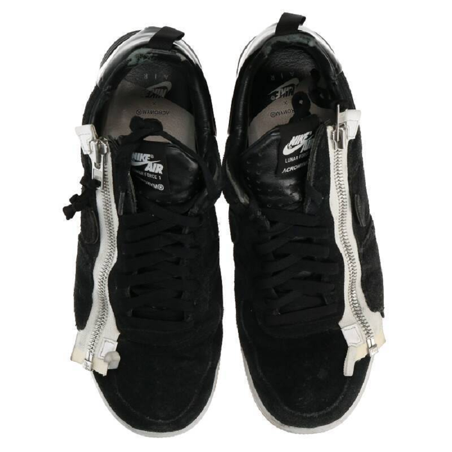 Giày Nike Lunar Force 1 Low 'Acronym Black White' 698699-001 - Ảnh 4