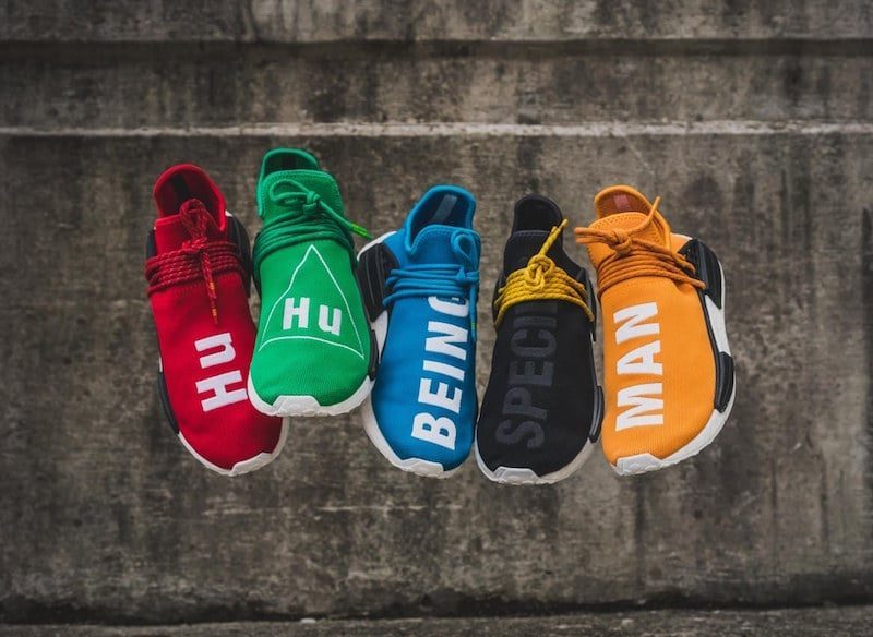 Giày Adidas Pharrell x NMD Human Race 'Blue' BB0618 - Ảnh 4