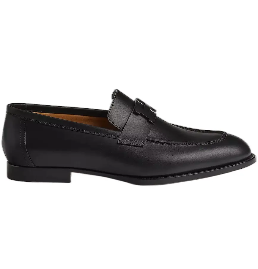Giày Hermes Loafers Honore 'Black' H232903ZA02395