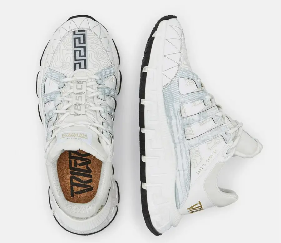 Giày Versace Wmns Trigreca 'Milan White' DST539G D18TCG D0191 - Ảnh 5