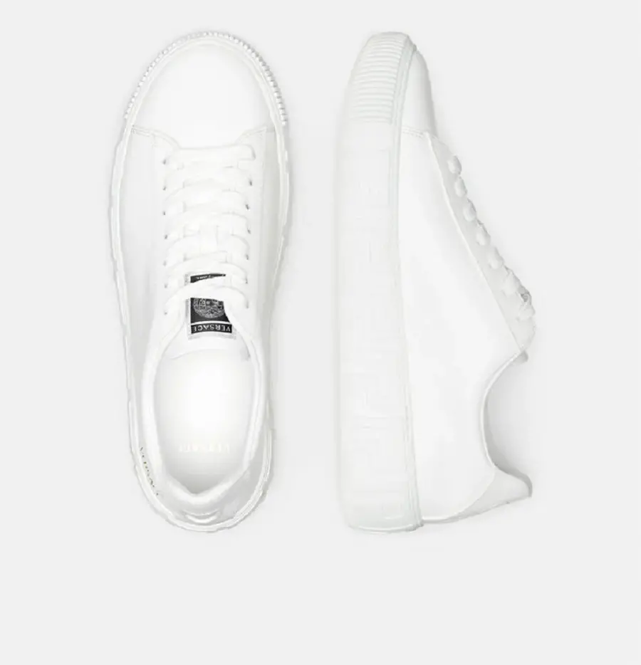 Giày Versace Greca Trainers White DSU8404-DV50G-D01 - Ảnh 3
