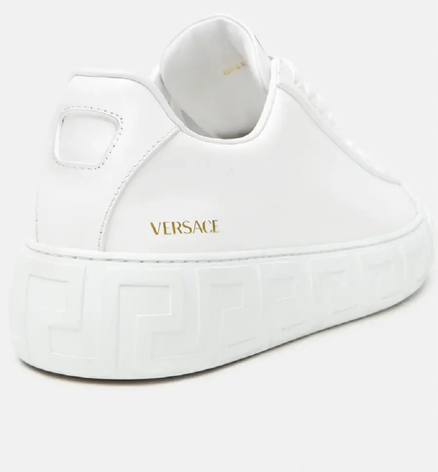 Giày Versace Greca Trainers White DSU8404-DV50G-D01 - Ảnh 4