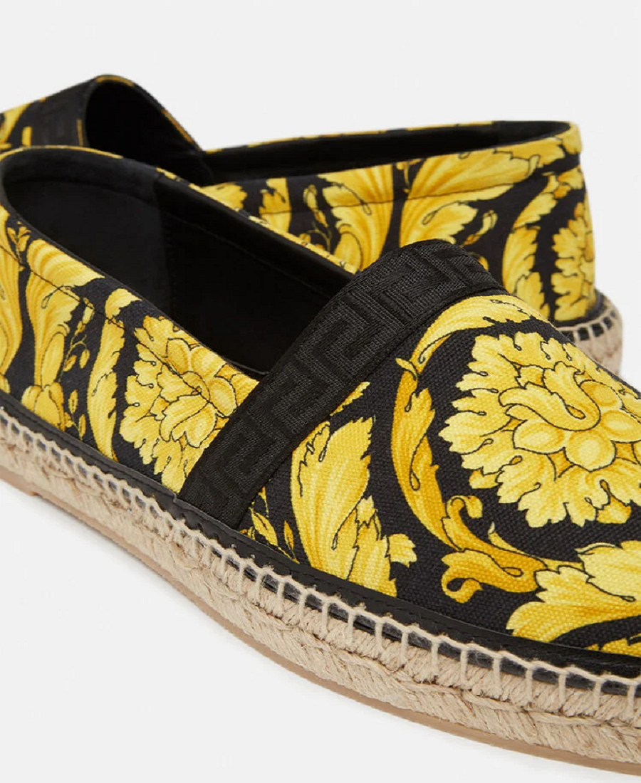 Giày Versace Barocco Print Espadrilles Print DSU8255-DTES3-D4191 - Ảnh 4