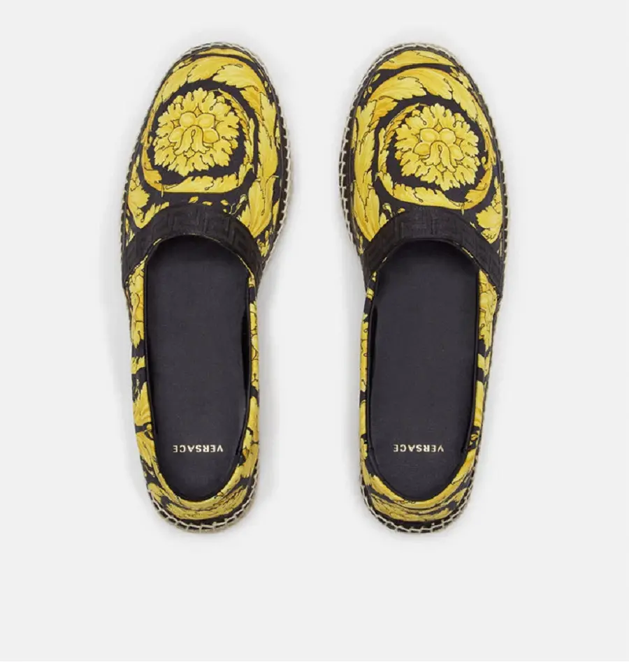 Giày Versace Barocco Print Espadrilles Print DSU8255-DTES3-D4191 - Ảnh 3