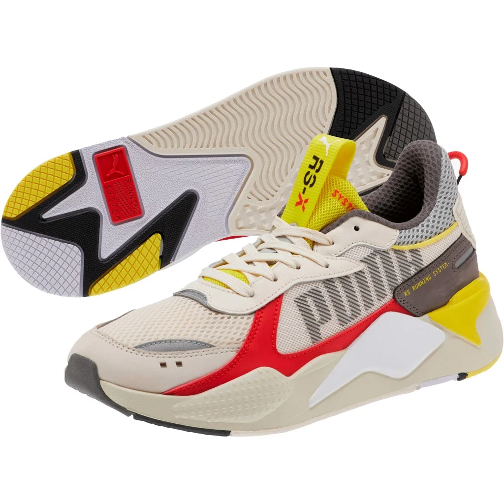 Giày Puma RSX Bold White Red Yellow 372715-03 - Ảnh 3