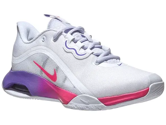 Alternative view of Giày Tennis Nike Wmns NikeCourt Air Max Volley 'White Purple Pulse' CU4275-101