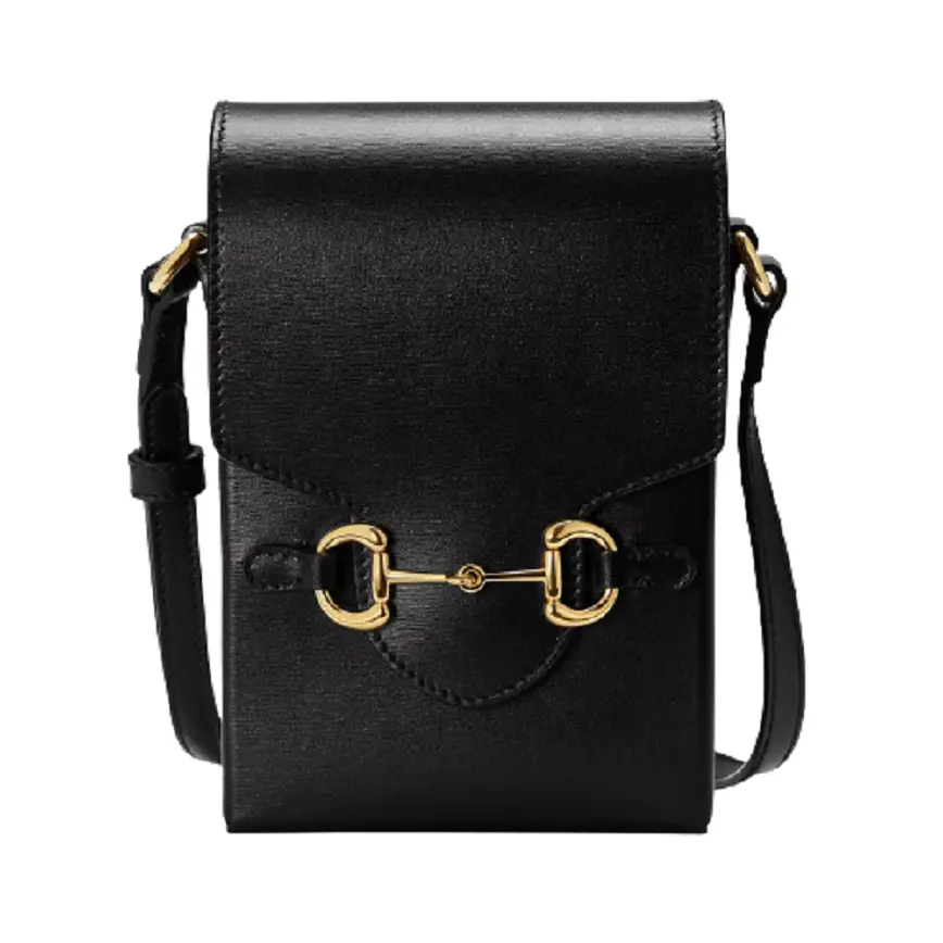 Túi Gucci Horsebit 1955 Mini Black Leather ‎625615-0YK0G-1000