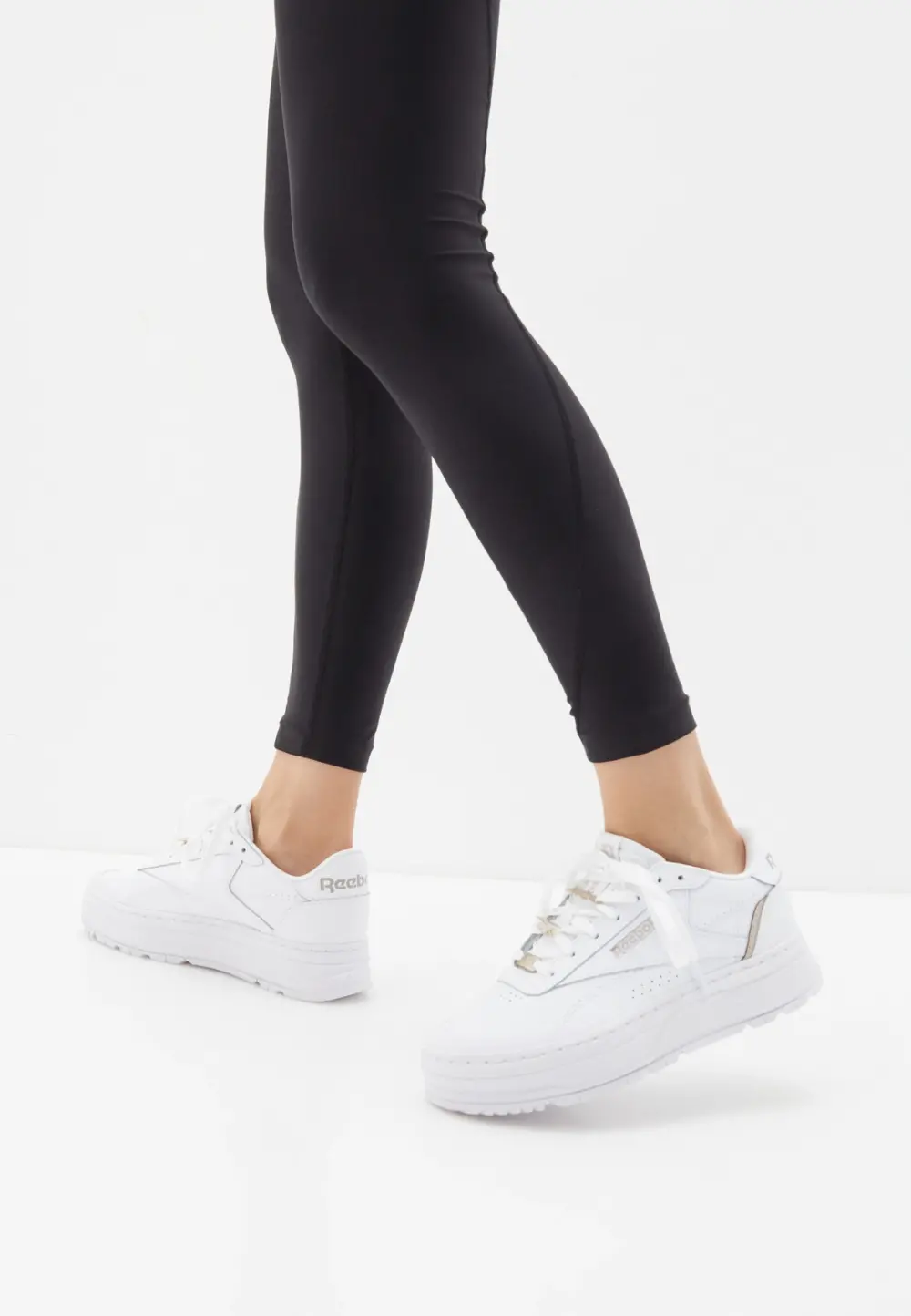 Alternative view of Giày Reebok Club C Double Geo 'White Moonstone' GX8766