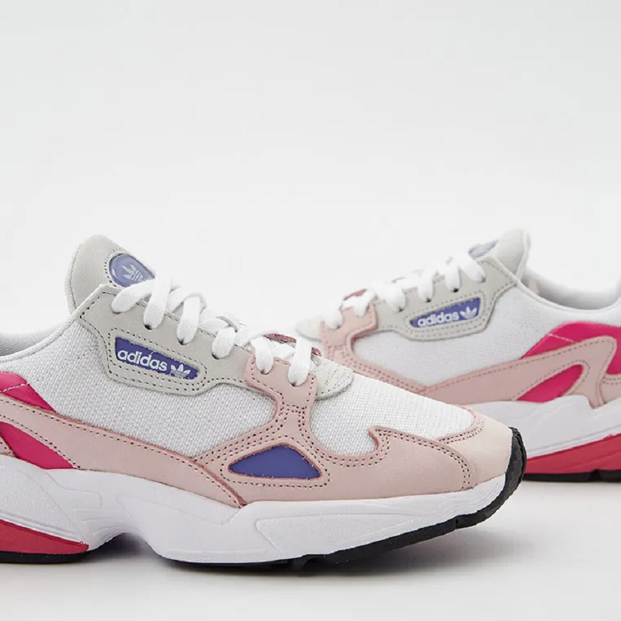 Giày Adidas Falcon Cloud White Light Pink EG2858 - Ảnh 5