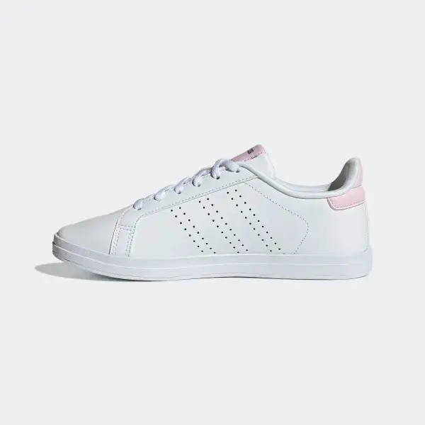Alternative view of Giày Adidas Courtpoint Base 'White Pink' FY8413