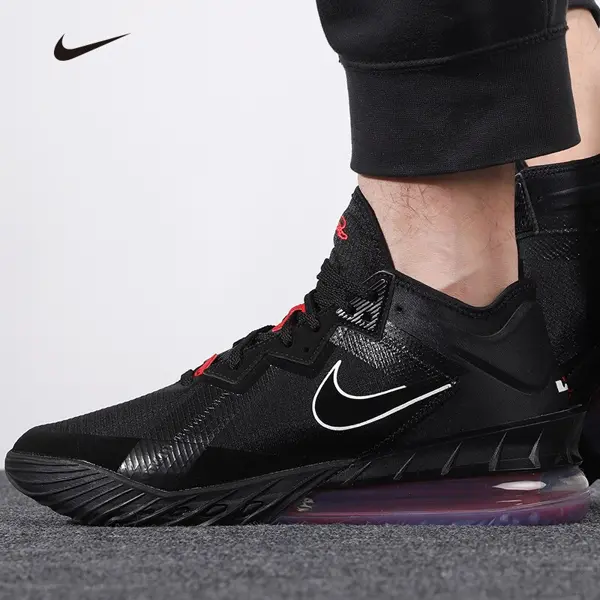 Giày Nike LeBron 18 Low EP 'Bred' CV7564-001 - Ảnh 3