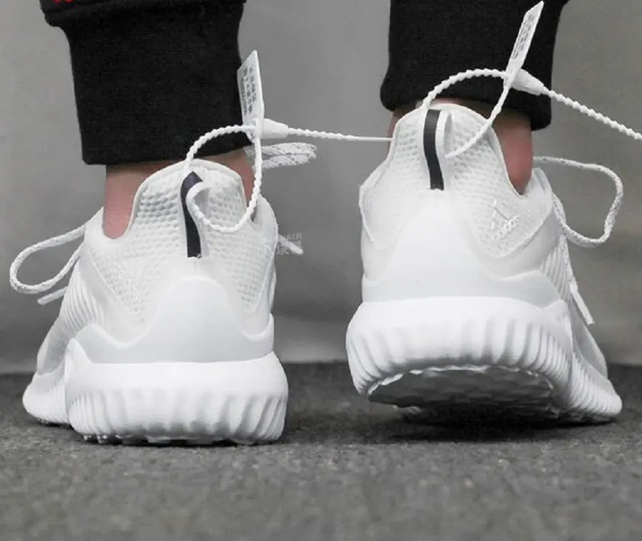 Giày Adidas AlphaBounce 1 'Triple White' FW4686 - Ảnh 9