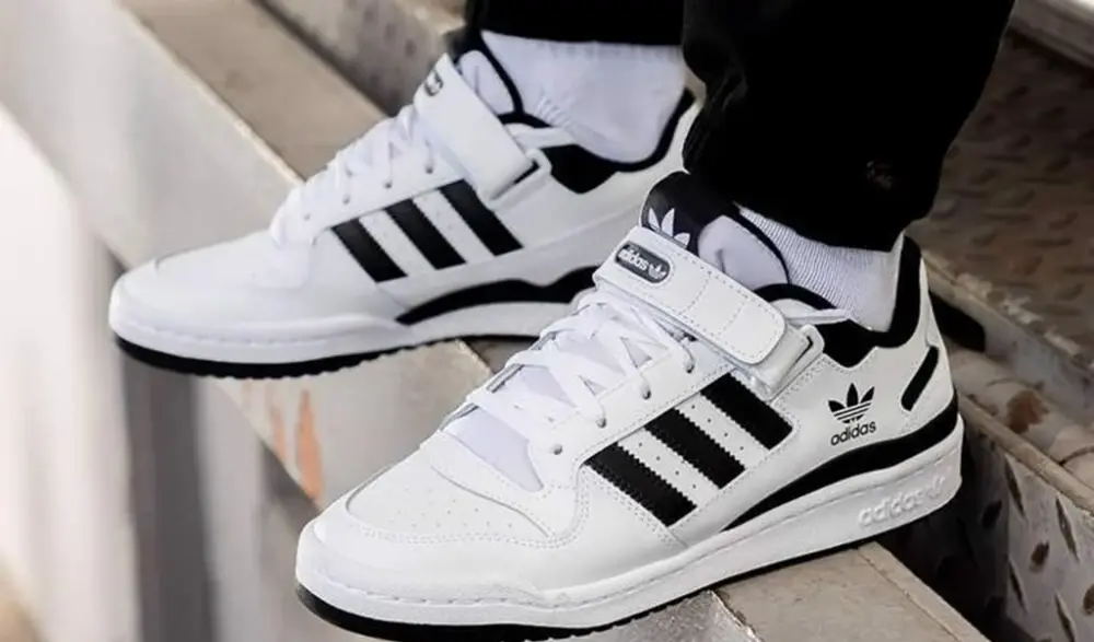 Giày Adidas Forum Low 'White Black' FY7757 - Ảnh 5